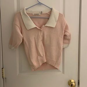Vintage chunky knit top